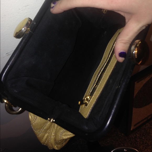 MARC JACOBS LITTLE STAM GOLD BAG - Picture 6 of 6